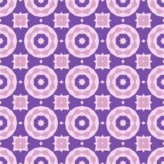 Harmony in Art Nouveau Seamless pattern