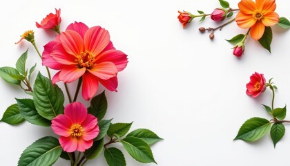 a beautiful and vibrant image of a flower in full bloom, seamless: the background is seamless, allowing for easy use in various designs