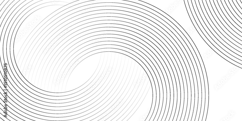 Wall mural white geometric abstract background overlapping layers on bright space with line effect decoration. 