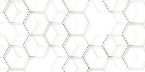Geometric abstract hexagon technology background.. Abstract honeycomb background.. Vector illustration of hexagons pattern, Creative idea for medical technology or science design.