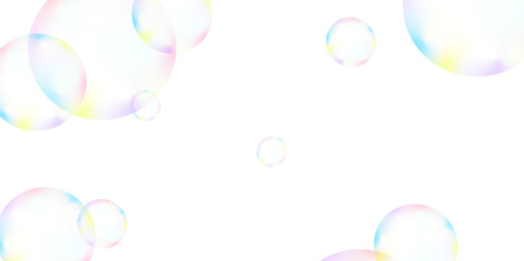 Abstract white background with colorful gradient circle. Modern abstract white bubble background . seamless and retro pattern technology and business concept . background for report and project prese
