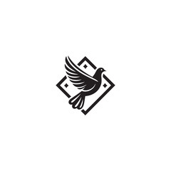 **"Delicate Diamond Dove Vector Silhouette: Small Peaceful Bird Design Featuring Rounded Body, Distinctive Plumage, and Perched Pose in Clean, Minimalist Style for Crafts and Digital Art"**

