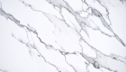 Obraz premium Elegant White Marble Texture with Delicate Gray Veins and Subtle Variations (1)