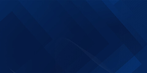 Abstract blue background. Geometric triangle background. Hexagon pattern. Vector background.