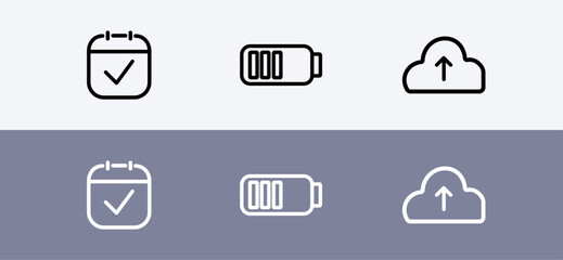 Pharmacy and hospital medical treatment symbol set - medical treatment and drops set.
