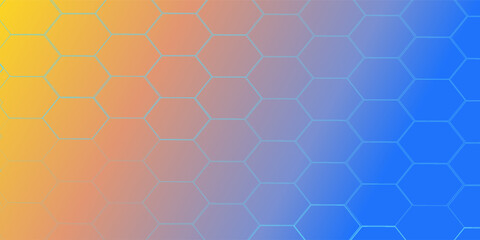 Obraz premium Colorful digital technological background. Network concept