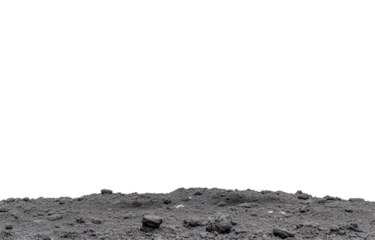 Close-Up of Dark Oily Soil with Small Rocks and Grains Perfect for Nature Backgrounds and Textures in Environmental Projects