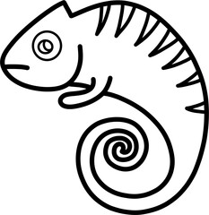 카멜레온2 흑백