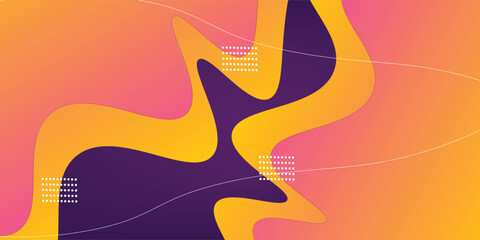 A colorful background with a purple and yellow swirl. The background is a mix of purple and yellow with white lines eps10