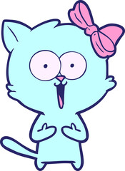 cartoon cat
