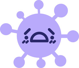 unhappy shocked virus