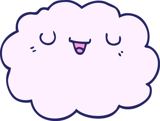 cartoon cloud