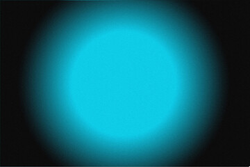 Black cyan abstract gradient background, glowing vibrant shape, wallpaper cover design