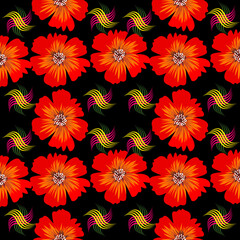 seamless floral pattern