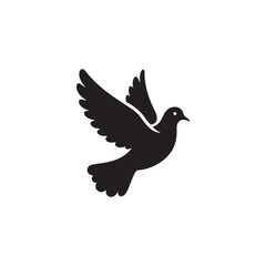 **"Gentle Laughing Dove Vector Silhouette: Small Peaceful Bird Design Featuring Rounded Body, Distinctive Neck Markings, and Perched Pose in Clean, Minimalist Style for Crafts and Digital Art"**
