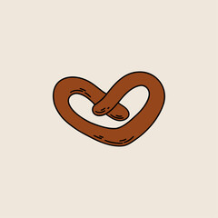 Pretzel Illustration