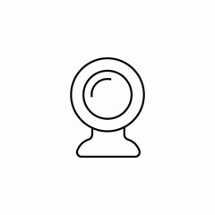web camera icon sign vector