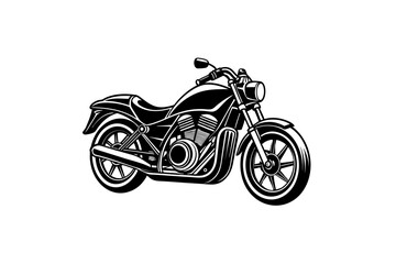 Obraz premium motorcycle isolated on white