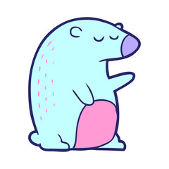 cartoon bear