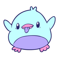 cute cartoon penguin