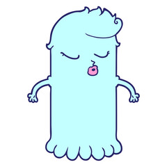 cartoon cute ghost