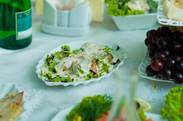 greek salad with feta cheese