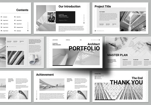 Architecture Portfolio Presentation Template