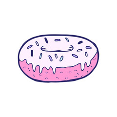 cartoon donut