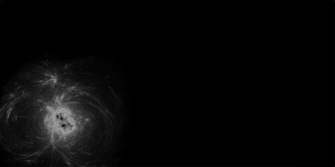 Abstract smoke texture over black. Steam explosion special effect. Colorful marble abstract texture vector digital art background for desktop