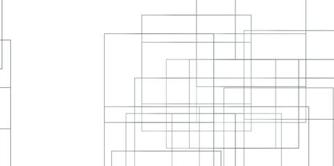 Modern abstract pattern design. Vector for presentation. Geometric white background with gray rectangle shape strokes lines pattern texture. 