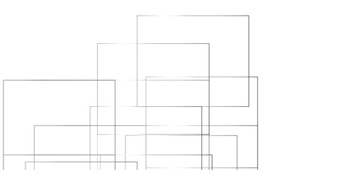 Modern abstract pattern design. Vector for presentation. Geometric white background with gray rectangle shape strokes lines pattern texture. 