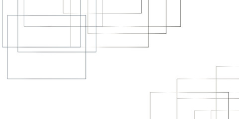 Modern abstract pattern design. Vector for presentation. Geometric white background with gray rectangle shape strokes lines pattern texture. 