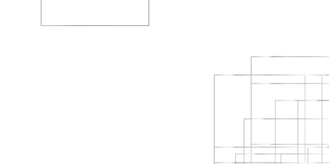 Modern abstract pattern design. Vector for presentation. Geometric white background with gray rectangle shape strokes lines pattern texture. 