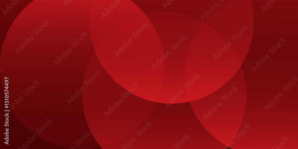Poster Red abstract background. Dynamic shapes composition. Eps10 vector