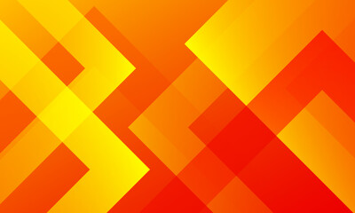 Orange abstract geometric background. Vector illustration