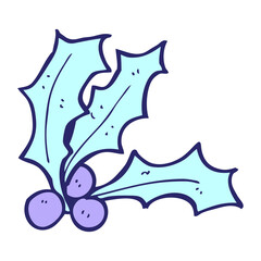 cartoon holly