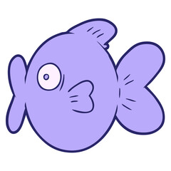 cartoon fish