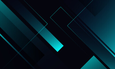 Abstract blue background with lines. Vector illustration