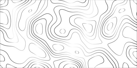 Topographic canyon geometric map relief texture with curved layers and shadow. abstract White background with a beautiful pattern, Topographic contour lines vector map seamless pattern vector.