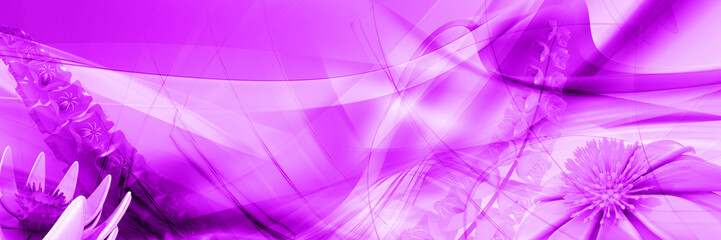 floral abstract background © neurostructure