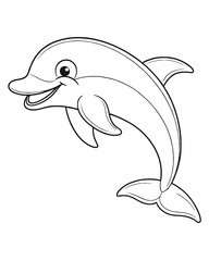 DOLPHIN animals coloring