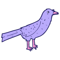 cartoon bird