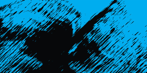 black texture on blue sky background