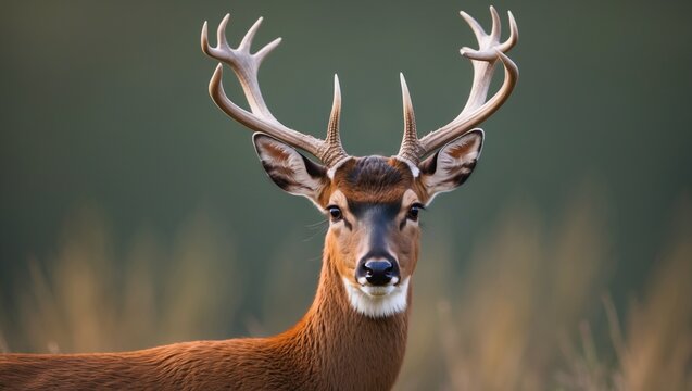 Graceful and agile kijang deer, native to Southeast Asia, known for its speed and alertness.