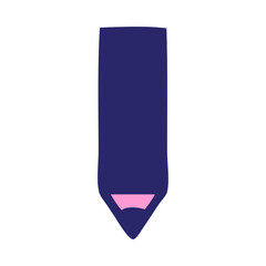 cute cartoon of a red pencil