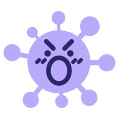 Obraz premium shouting virus