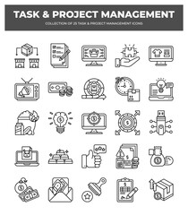 Project & Task Management Icons: Streamline Your Workflow