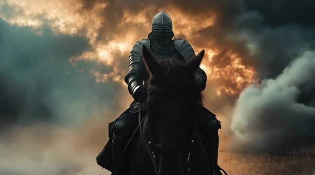 Gallant knight's steed: Embarking on epic quests and valiant adventures.