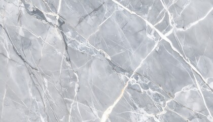Obraz premium Pale Grey Marble Texture with White Veins and Subtle Grey Inclusions