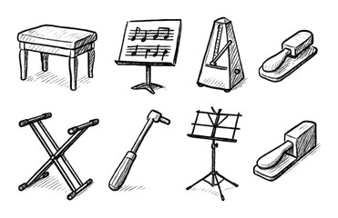 Musical Icon Sketches